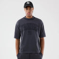 New York Yankees MLB Washed Black T-Shirt-klyvox