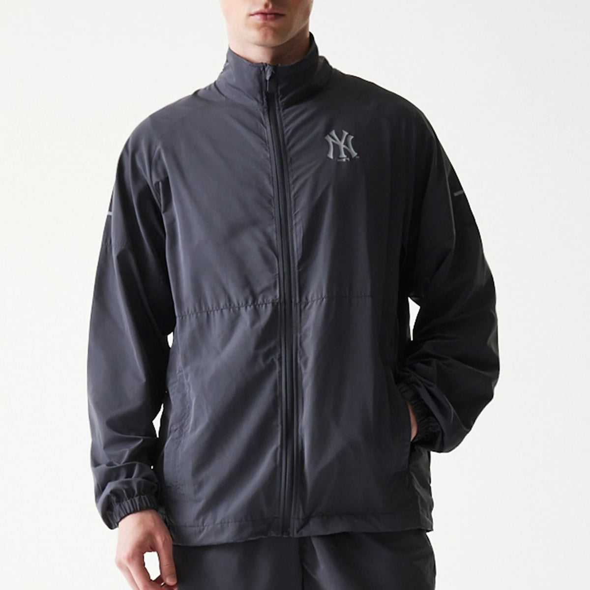 New York Yankees MLB Dark Grey Jacket-klyvox