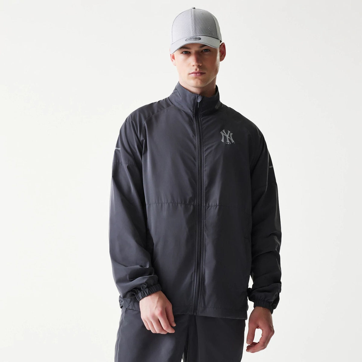 New York Yankees MLB Dark Grey Jacket-klyvox