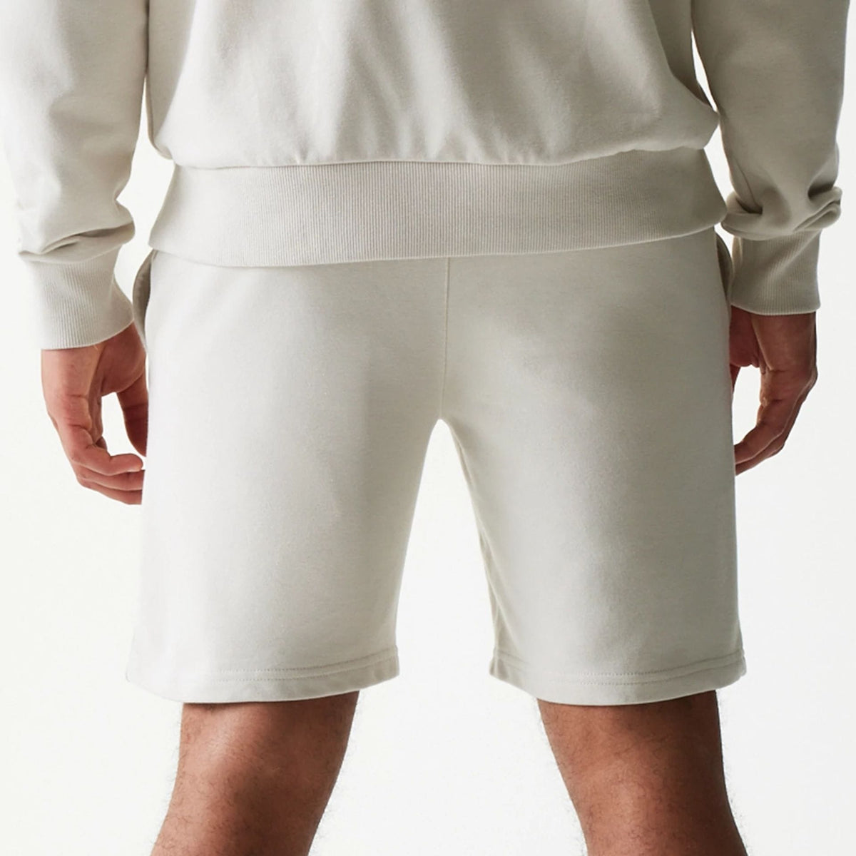 LA Lakers NBA League Essential Light Beige Shorts-klyvox