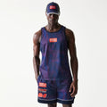 Red Bull Racing Dark Blue Mesh Tank Top-klyvox