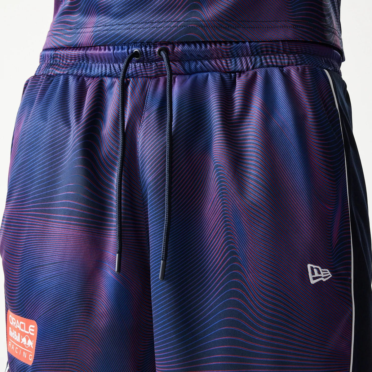 Red Bull Racing All Over Print Dark Blue Football Shorts-klyvox
