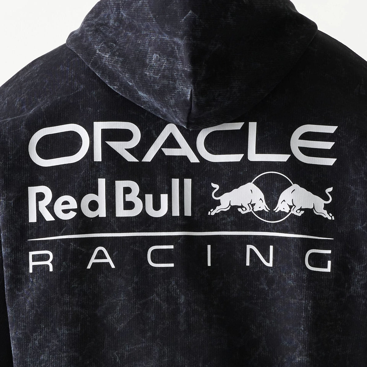 Red Bull Racing Dropped Shoulder Black Dropped Shoulder Full Zip Hoodie-klyvox