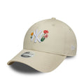 New York Yankees Womens MLB Floral Light Beige 9FORTY Cap-klyvox
