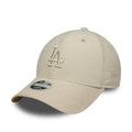 LA Dodgers Womens MLB Pastel Cord Light Beige 9FORTY M-Crown Cap-klyvox