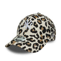 New York Yankees Womens MLB Leopard Midi Light Beige 9FORTY Cap-klyvox