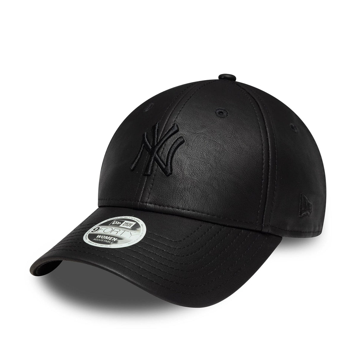 New York Yankees Womens MLB PU Black 9FORTY Cap-klyvox