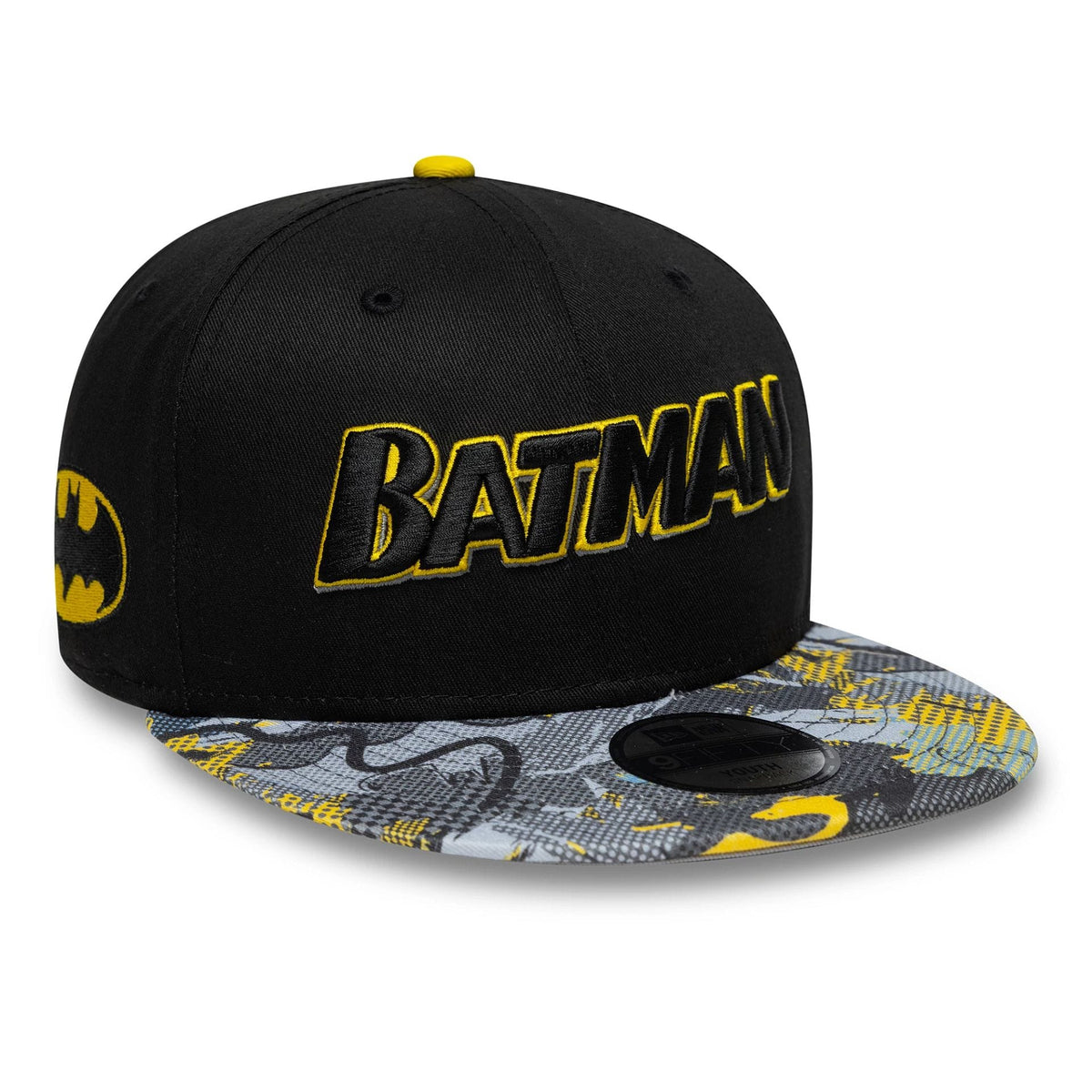 Youth DC Batman Black 9FIFTY Snapback Cap-klyvox