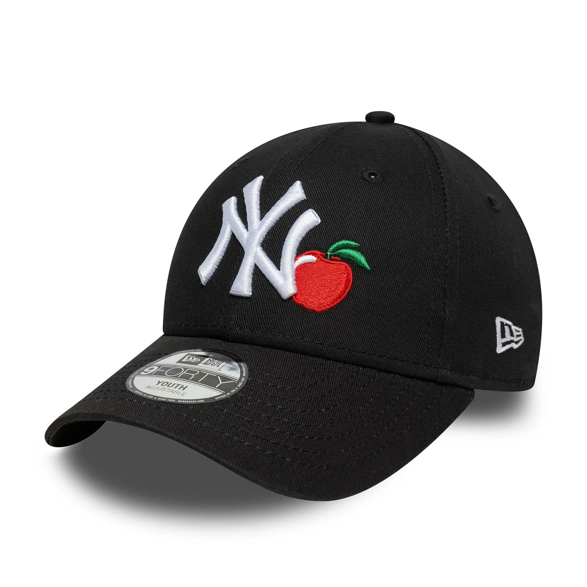 New York Yankees Youth MLB Fruit Icon Black 9FORTY Cap-klyvox