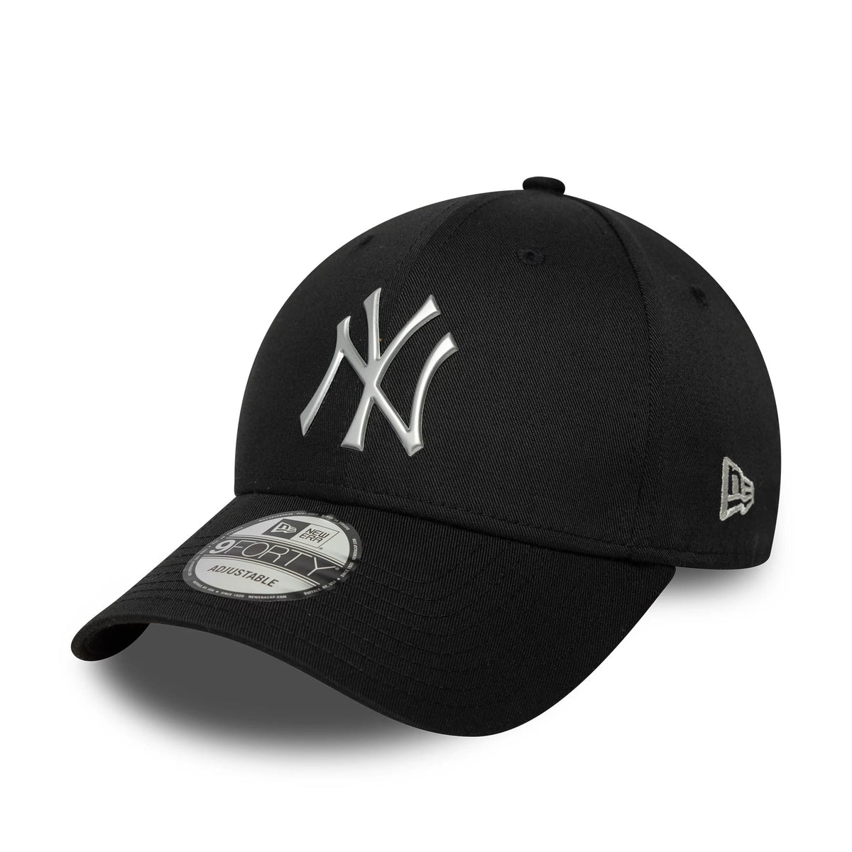 New York Yankees MLB Metallic Black 9FORTY Cap-klyvox