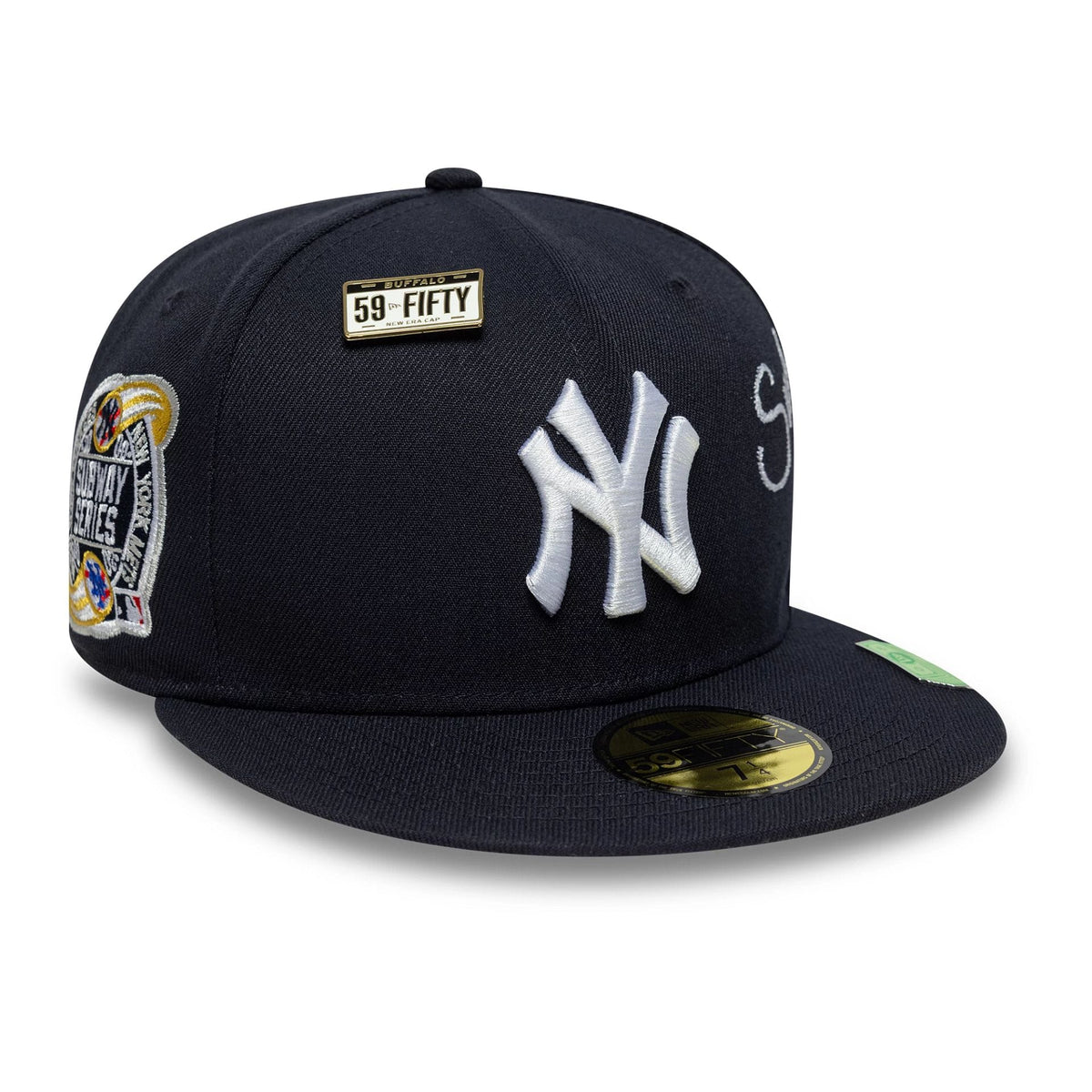 New York Yankees MLB Subway Series Navy 59FIFTY Fitted Cap-klyvox