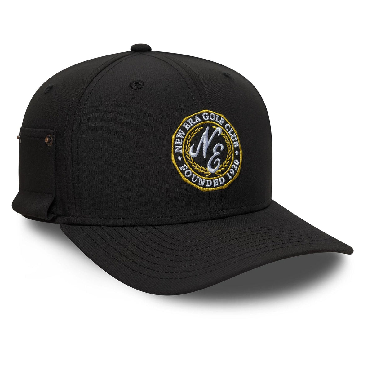 New Era Technical Black 9SEVENTY Stretch Snap Adjustable Cap-klyvox