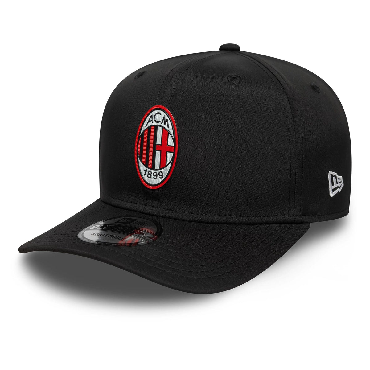 AC Milan Black 9SEVENTY Stretch Snap Cap-klyvox