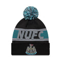 Newcastle United FC Black Bobble Knit Beanie Hat-klyvox