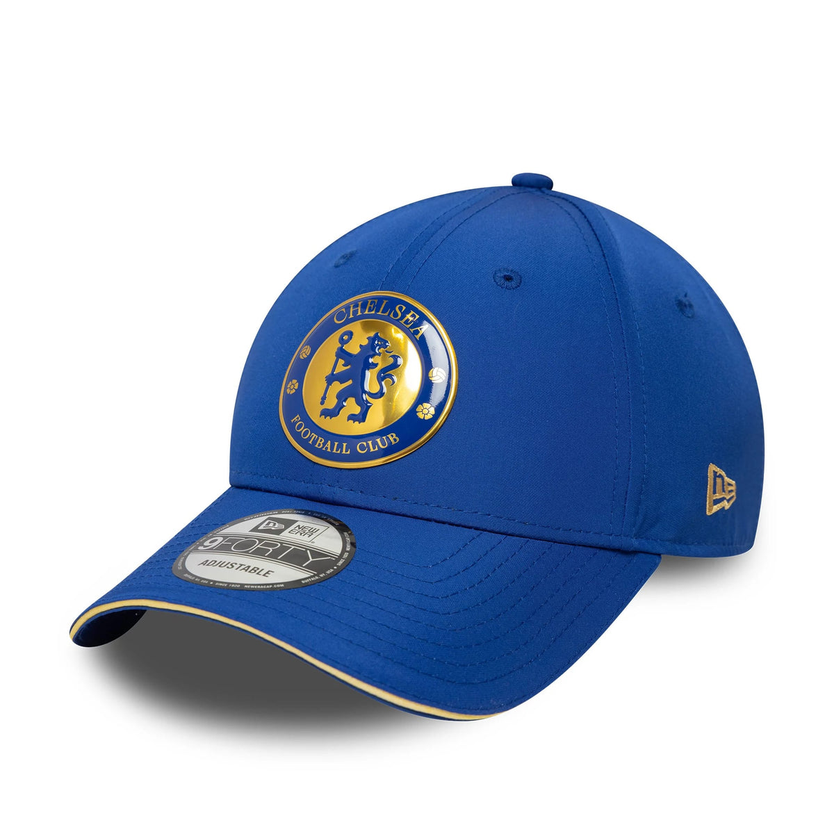 Chelsea FC Lion Crest Retro Blue 9FORTY Cap-klyvox