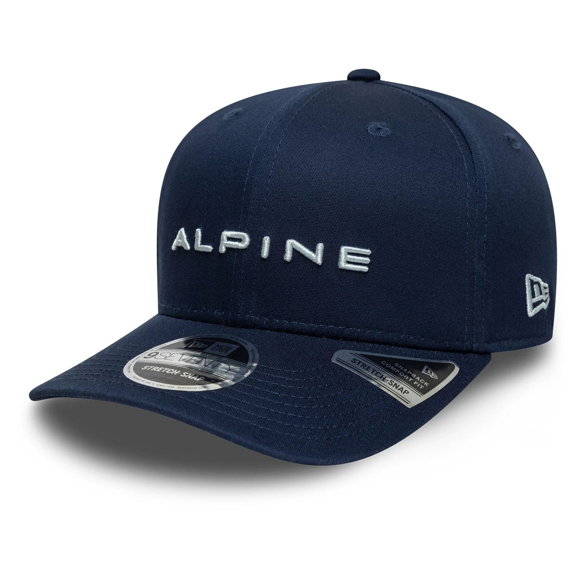 Alpine Racing Navy 9SEVENTY Stretch Snap Cap-klyvox