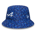 Alpine Racing All Over Print Navy Bucket Hat-klyvox