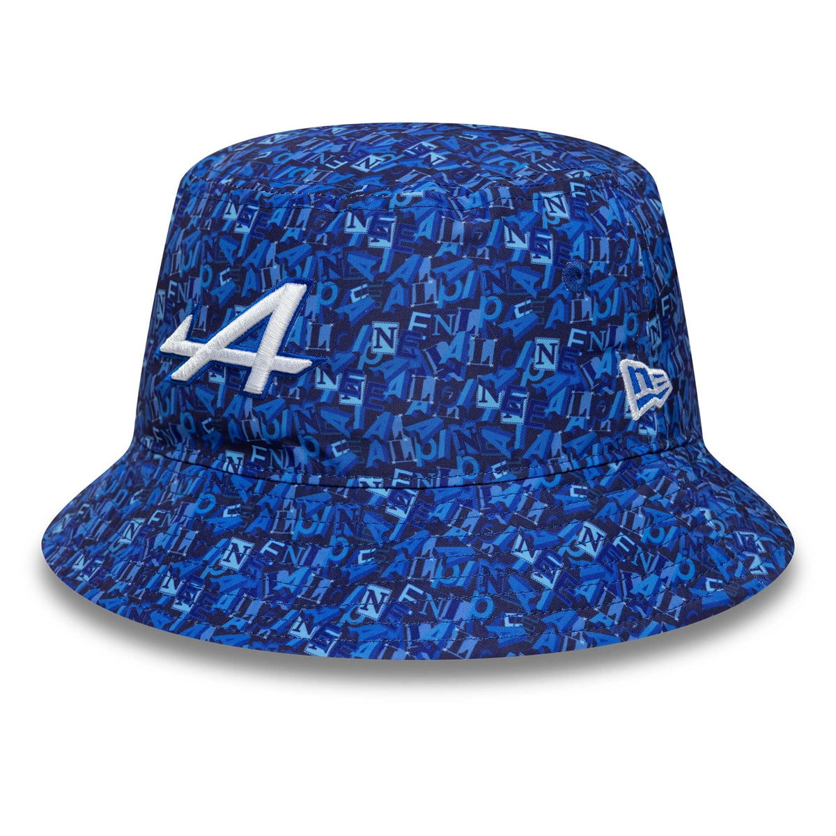 Alpine Racing All Over Print Navy Bucket Hat-klyvox