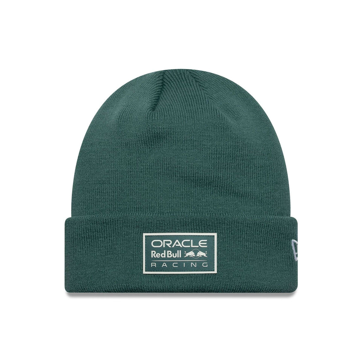 Red Bull Racing Dark Green Cuff Knit Beanie Hat-klyvox