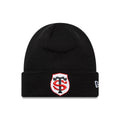 Stade Toulousain Core Black Cuff Knit Beanie Hat-klyvox