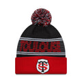 Stade Toulousain Black Bobble Knit Beanie Hat-klyvox
