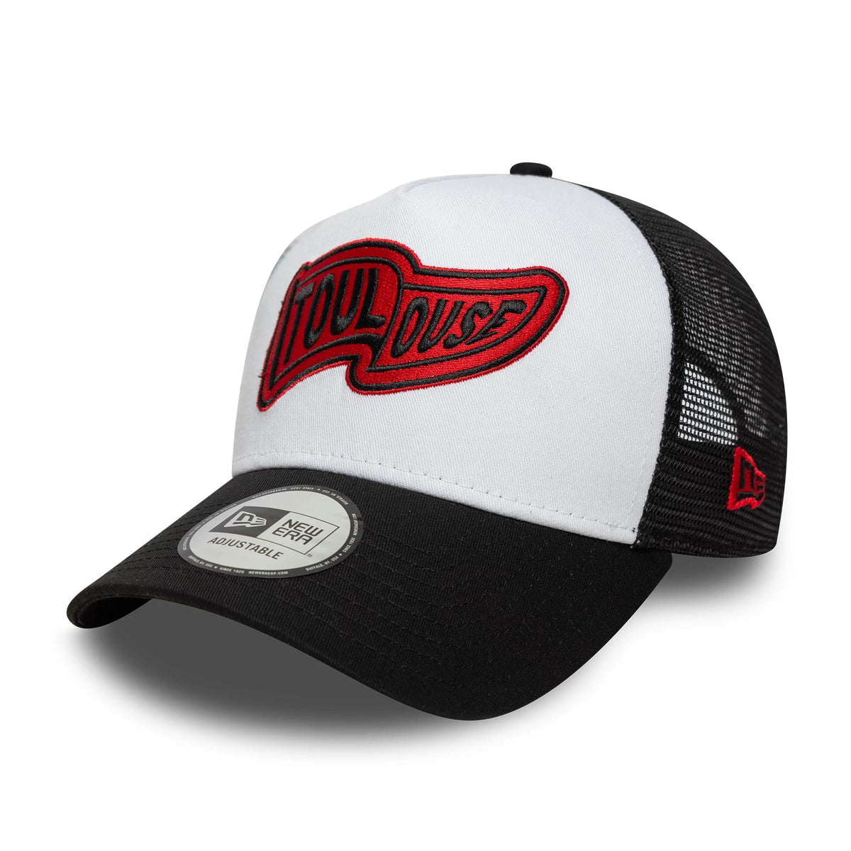 Stade Toulousain Flag White 9FORTY E-Frame Trucker Cap-klyvox