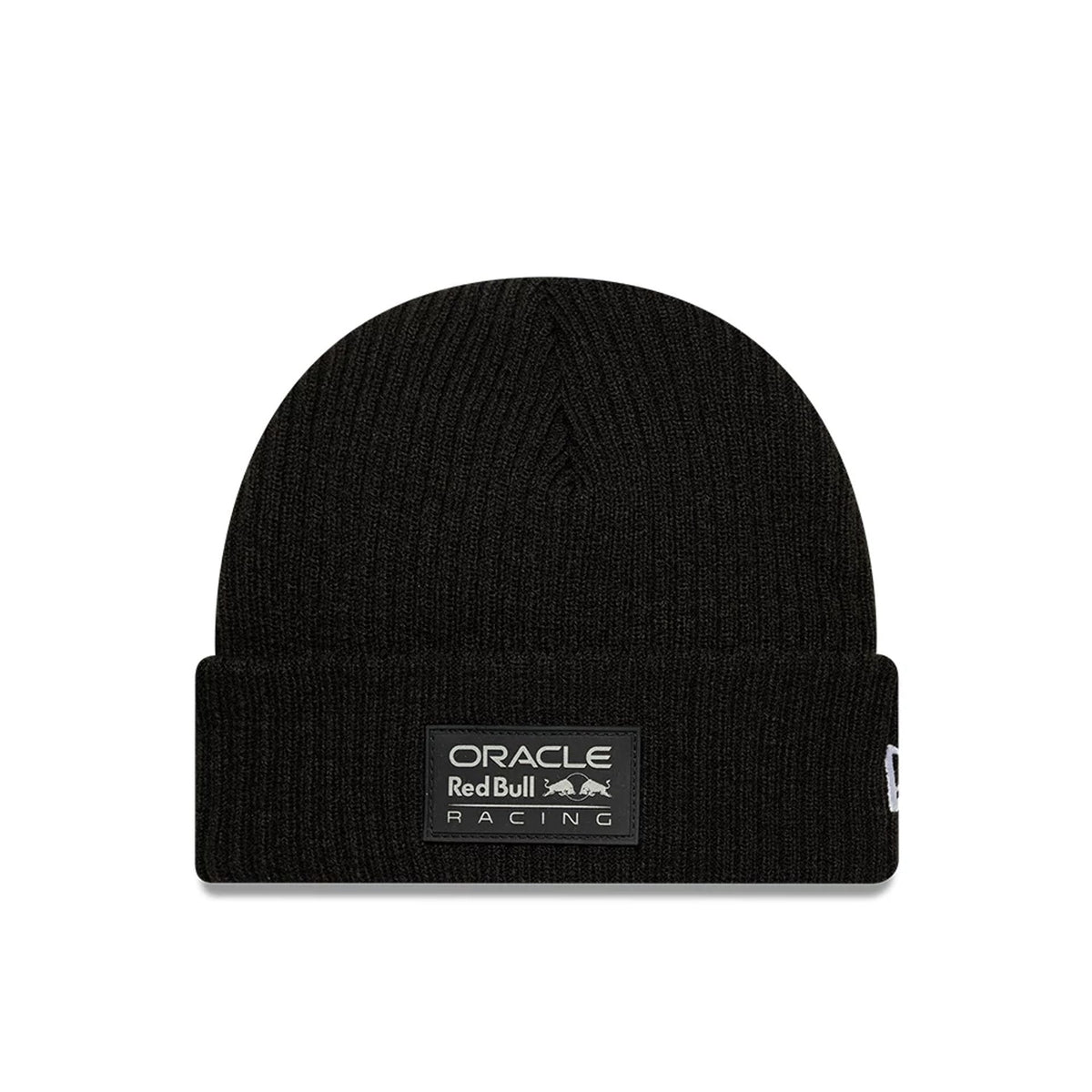 Red Bull Racing Black Short Skull Knit Beanie Hat-klyvox