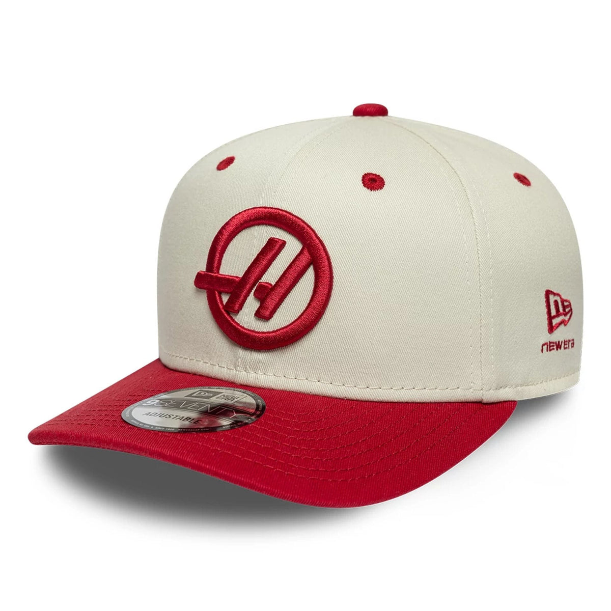 TGR Haas F1 Wordmark Cream 9SEVENTY Stretch Snap Cap-klyvox