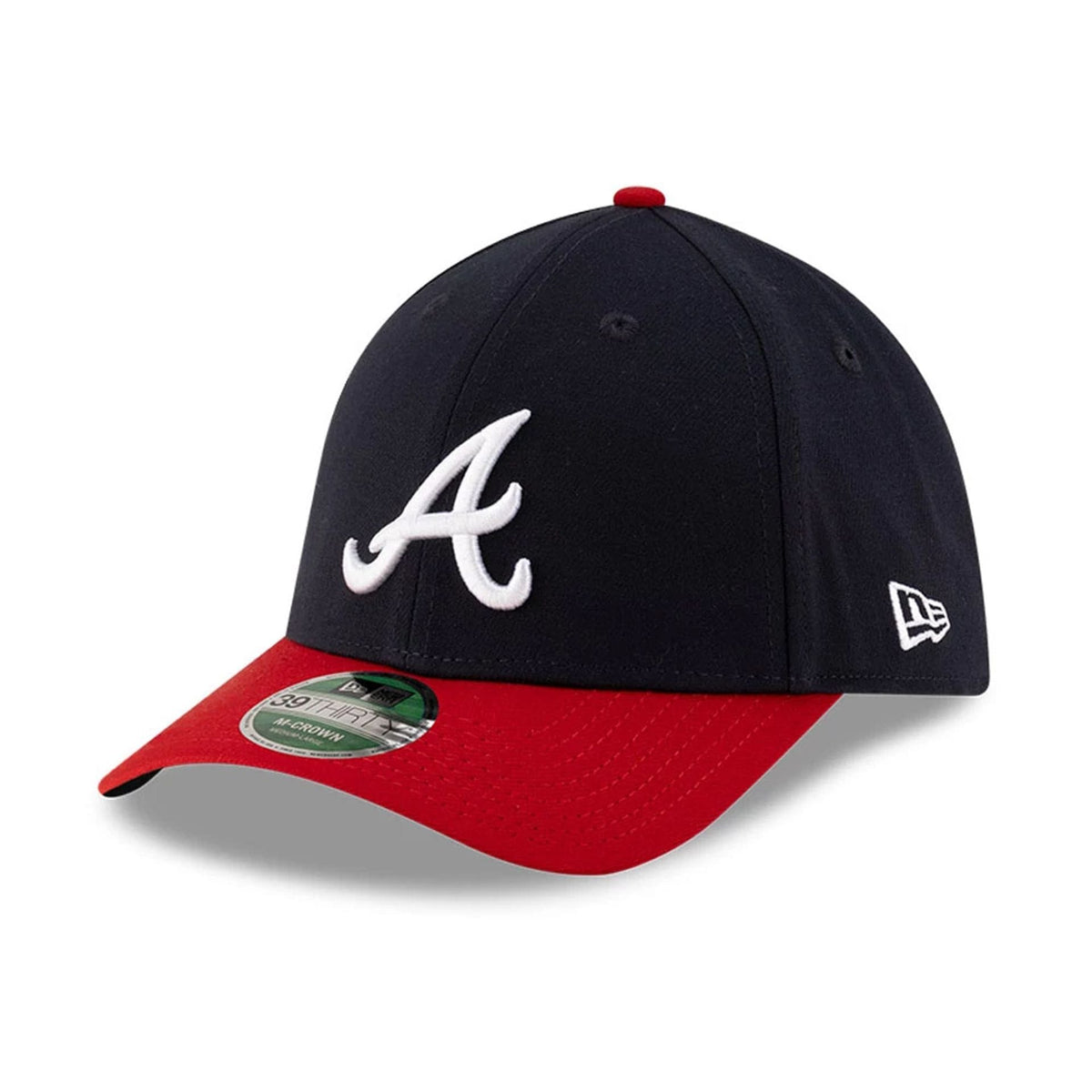Braves MLB Player Replica Navy 39THIRTY M-Crown Stretch Fit Cap-klyvox