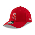 LA Angels MLB Player Replica Red 39THIRTY M-Crown Stretch Fit Cap-klyvox