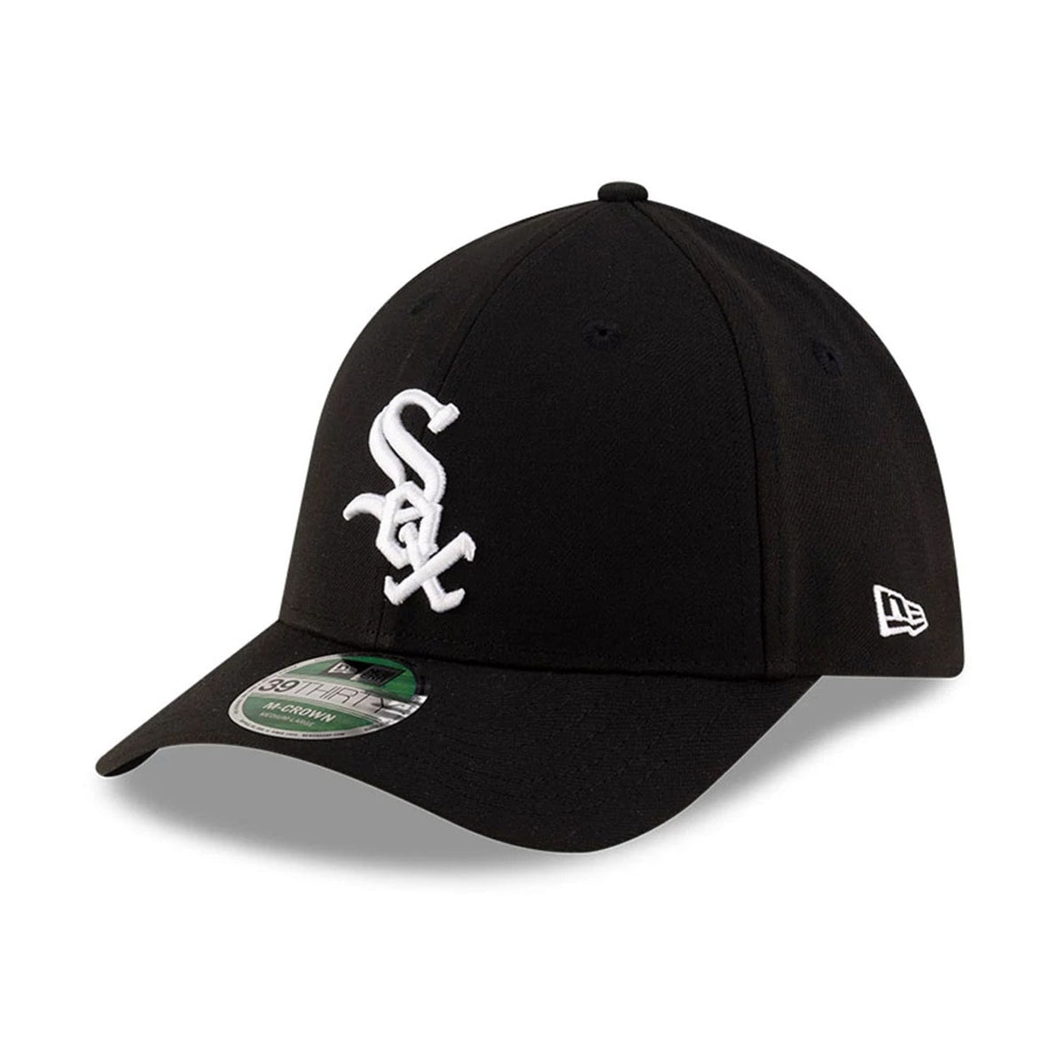 White Sox MLB Player Replica Black 39THIRTY M-Crown Stretch Fit Cap-klyvox