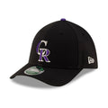 Rockies MLB Player Replica Black 39THIRTY M-Crown Stretch Fit Cap-klyvox
