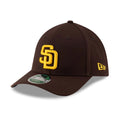 Padres MLB Player Replica Dark Brown 39THIRTY M-Crown Stretch Fit Cap-klyvox