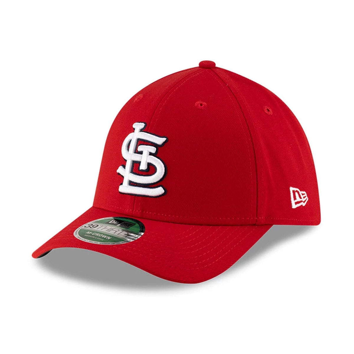 Cardinals MLB Player Replica Red 39THIRTY M-Crown Stretch Fit Cap-klyvox