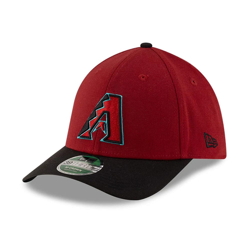 Diamondbacks MLB Player Replica Dark Red 39THIRTY M-Crown Stretch Fit Cap-klyvox