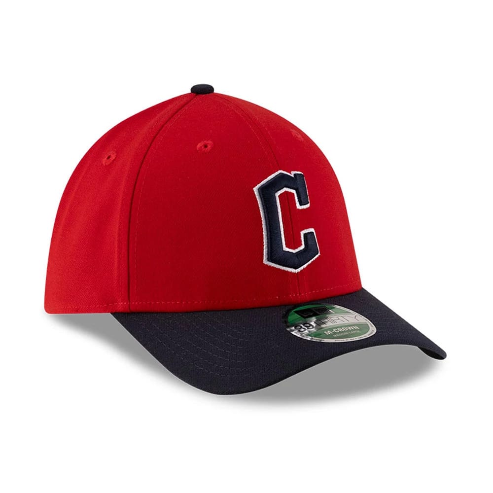 Guardians MLB Player Replica Dark Red 39THIRTY M-Crown Stretch Fit Cap-klyvox