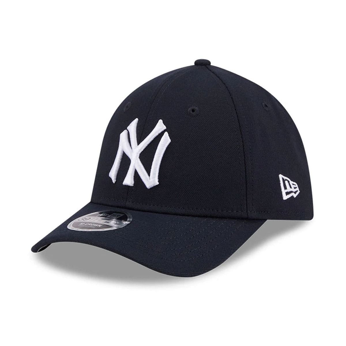 New York Yankees MLB Navy 39THIRTY M-Crown Stretch Fit Cap-klyvox