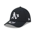 Athletics MLB Black 39THIRTY M-Crown Stretch Fit Cap-klyvox