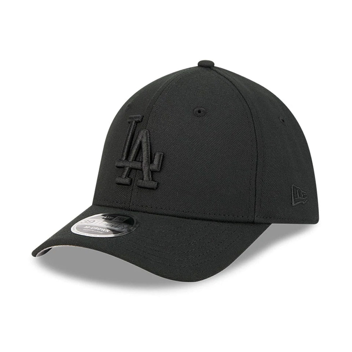 LA Dodgers MLB Outline Black 39THIRTY M-Crown Stretch Fit Cap-klyvox