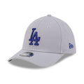LA Dodgers MLB Grey 39THIRTY M-Crown Stretch Fit Cap-klyvox