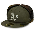 Athletics MLB Camo Open Green Retro Crown 59FIFTY Fitted Cap-klyvox
