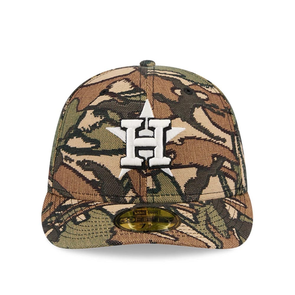 Houston Astros MLB Jacquard Camo 59FIFTY Fitted Cap-klyvox