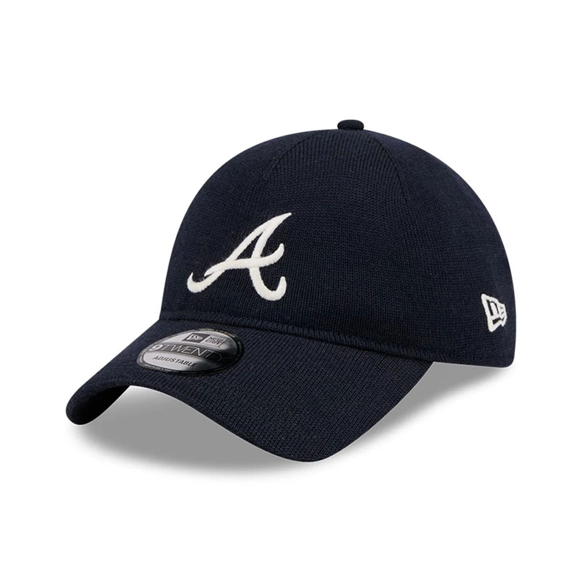Atlanta Braves MLB Merino Wool Navy 9TWENTY Adjustable Cap-klyvox