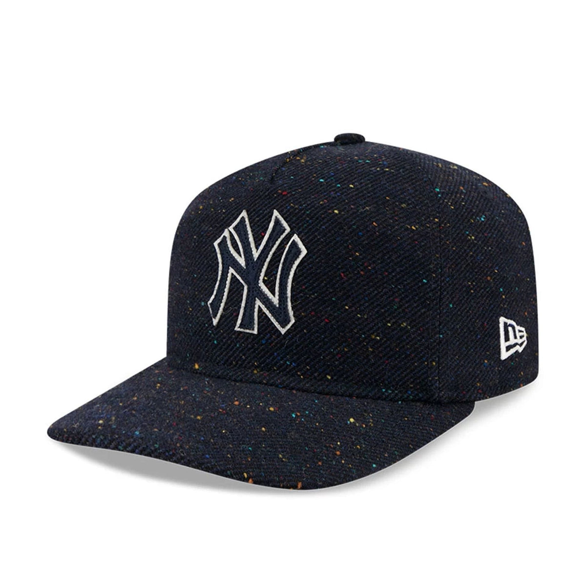New York Yankees MLB Speckled Wool Navy 19TWENTY Adjustable Cap-klyvox