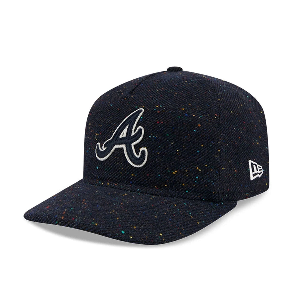 Atlanta Braves MLB Speckled Wool Navy 19TWENTY Adjustable Cap-klyvox