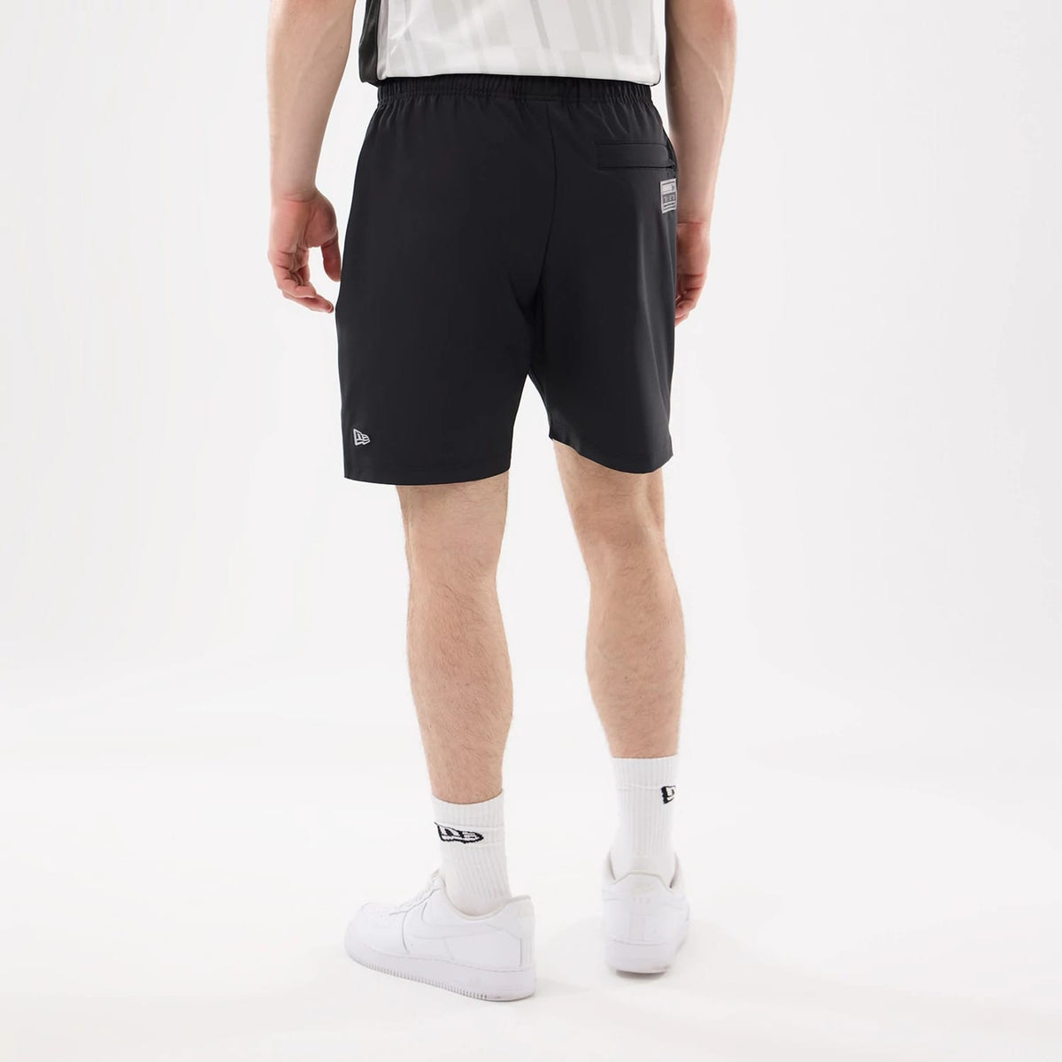 LA Kings NHL Match Black Oversized Shorts-klyvox
