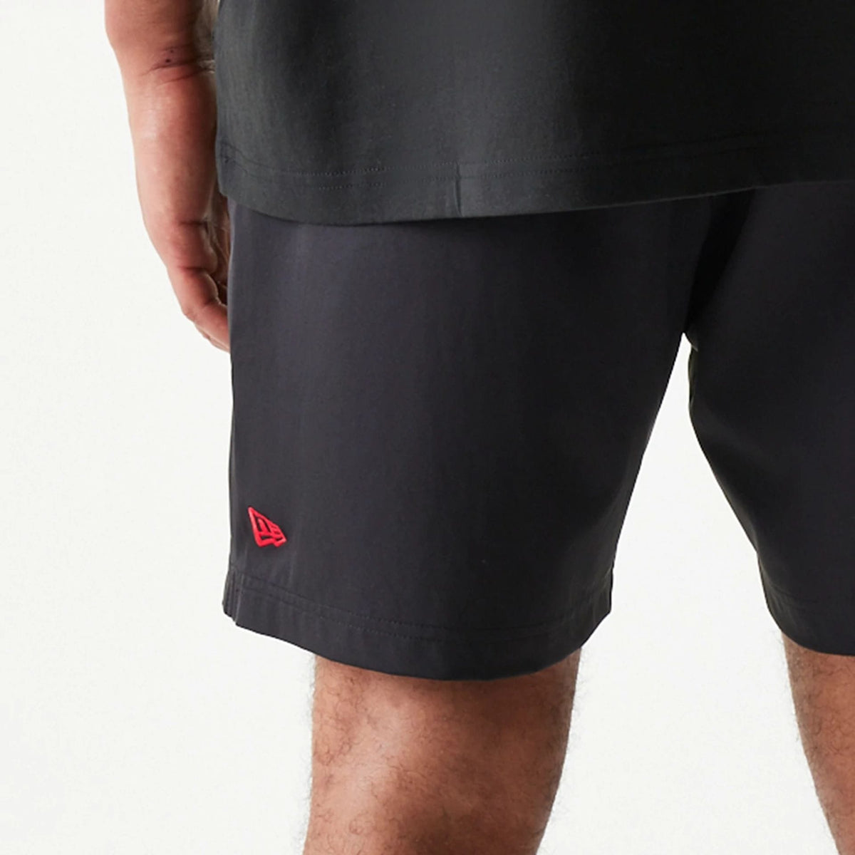 Chicago Bulls NBA Match Black Oversized Shorts-klyvox