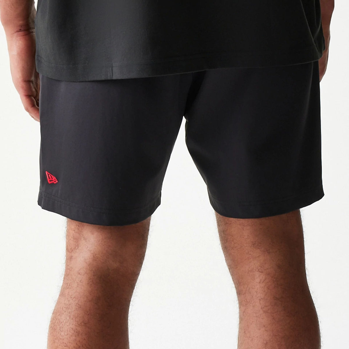 Chicago Bulls NBA Match Black Oversized Shorts-klyvox