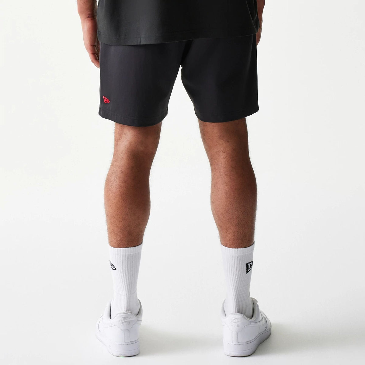 Chicago Bulls NBA Match Black Oversized Shorts-klyvox