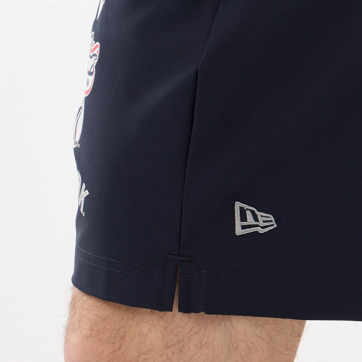 New York Yankees MLB Match Navy Oversized Shorts-klyvox